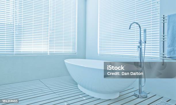 Bathtub In Modern Bathroom Stock Photo - Download Image Now - Bathroom, Bathtub, Cape Town