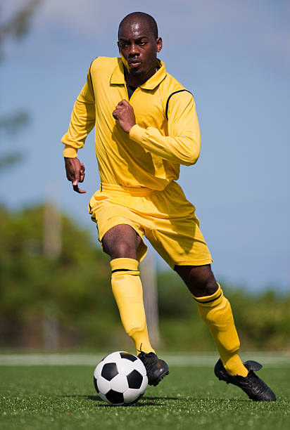 Soccer Player stock photo