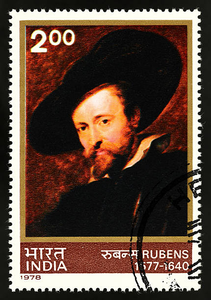 istock Vintage stamp India  Rubens 184314490