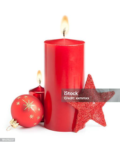Christmas Decoration Stock Photo - Download Image Now - Candle, Christmas Decore Candle, Christmas
