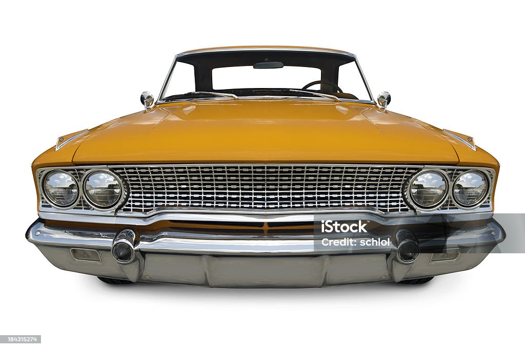 Clássico 1960's Ford Galaxy - Foto de stock de Vista Frontal royalty-free