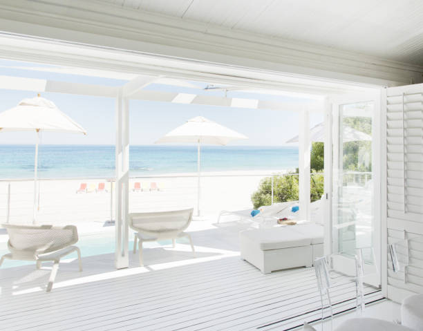istock Patio overlooking beach and ocean 184315560