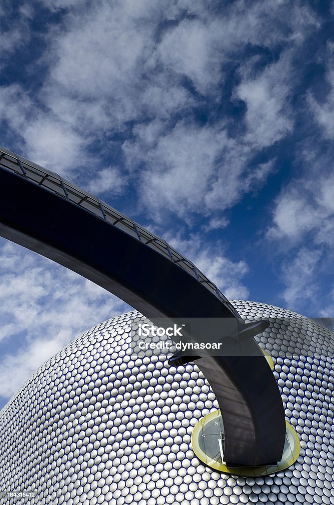 Arquitetura moderna, Birmingham, Inglaterra - Foto de stock de Shopping center royalty-free