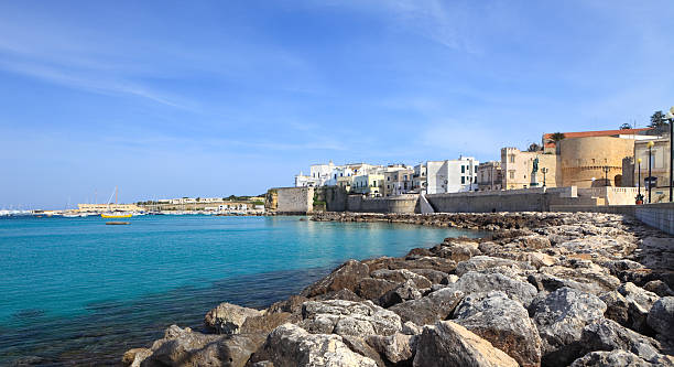 istock Otranto sea front, Salento coast Puglia Italy 184316441