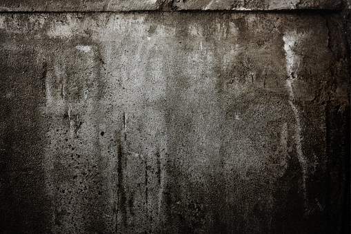 Background. Dark concrete wall.