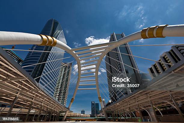 Centro Della Città Di Bangkok - Fotografie stock e altre immagini di Affari - Affari, Ambientazione esterna, Architettura