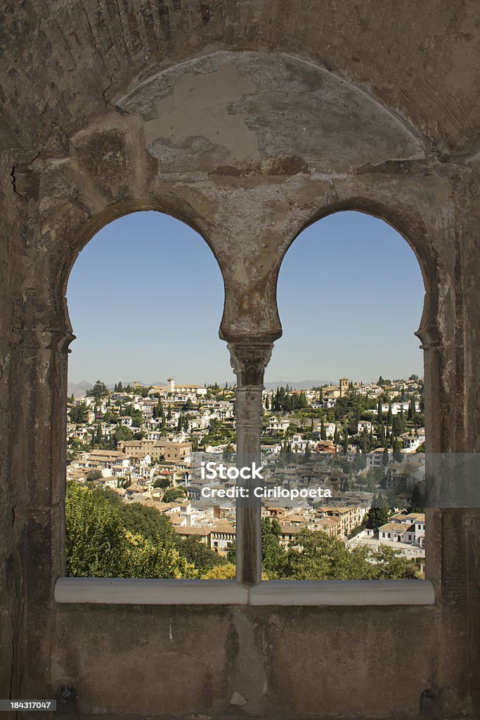 Alhambra e Granada - Foto de stock de Alhambra - Granada royalty-free