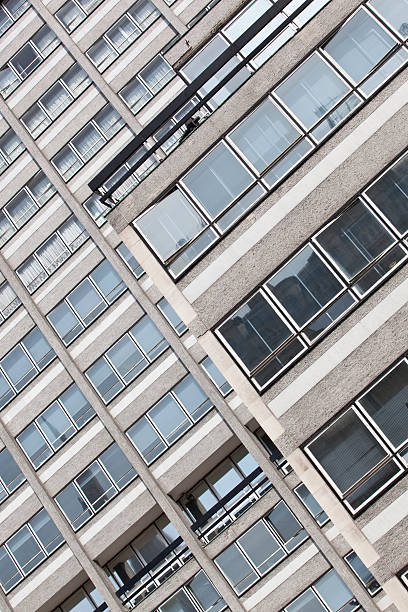 istock Architectural detail, skyscraper's windows. 184317523