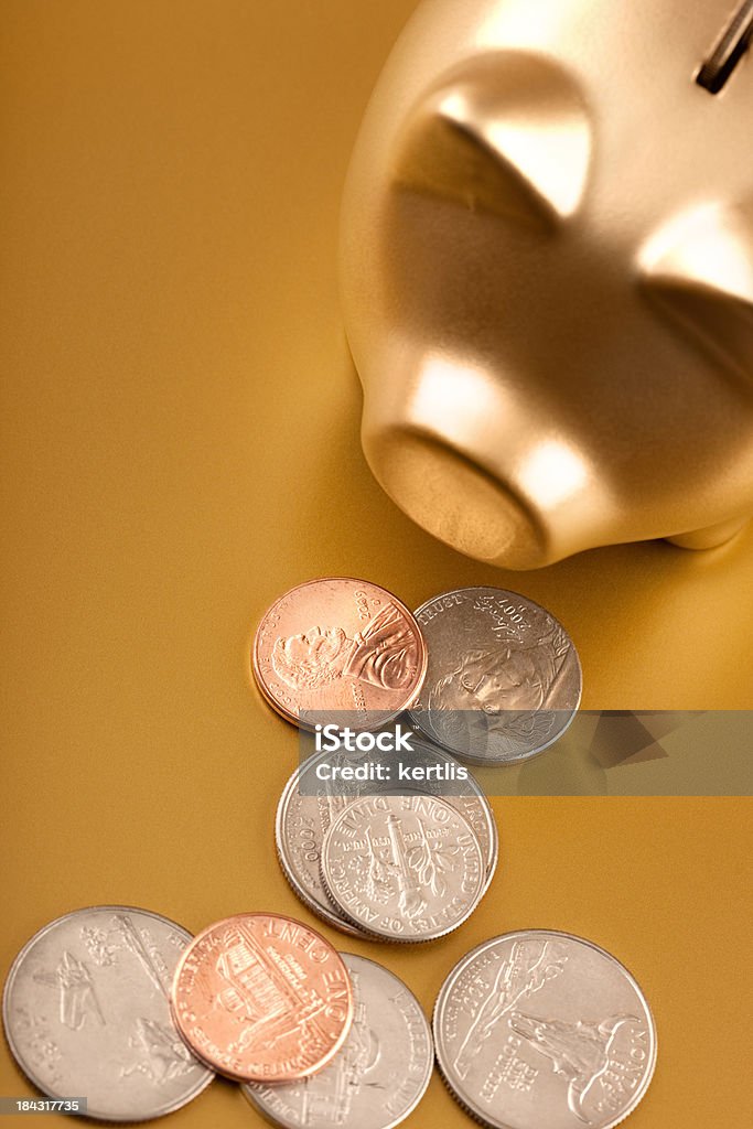 Piggy bank - Foto de stock de Amontoamento royalty-free