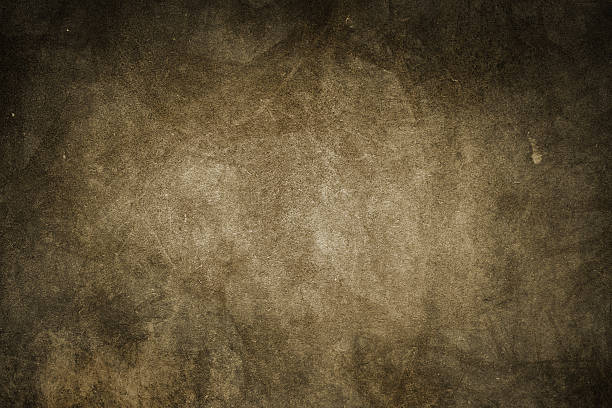 Grunge brown wall. stock photo
