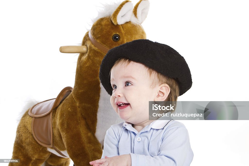 Sorprendido encantadores bebé como argentino gaucho - Foto de stock de 12-17 meses libre de derechos