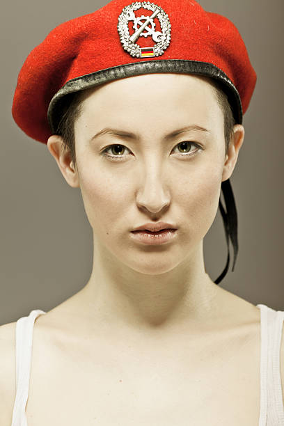 istock Military girl 184320054