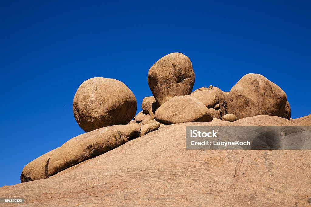 Bunte Felsformationen - Lizenzfrei Afrika Stock-Foto