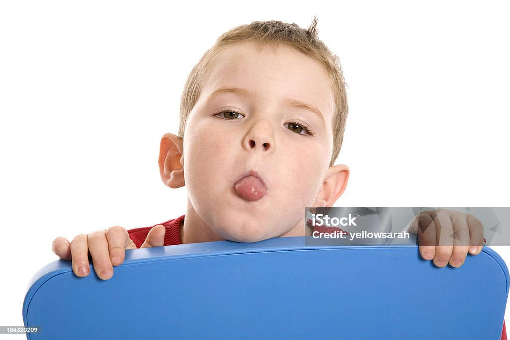 Stochern Zunge aus Jungen - Lizenzfrei Kind Stock-Foto