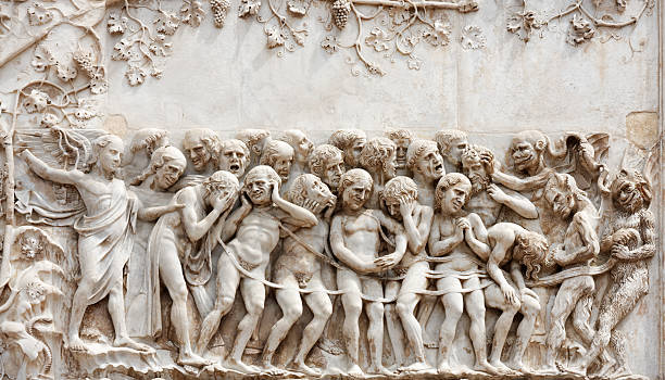 istock Entrance to Hell from Orvieto Cathedral 184320803