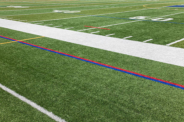 istock Artificial Turf Football Field 184321935