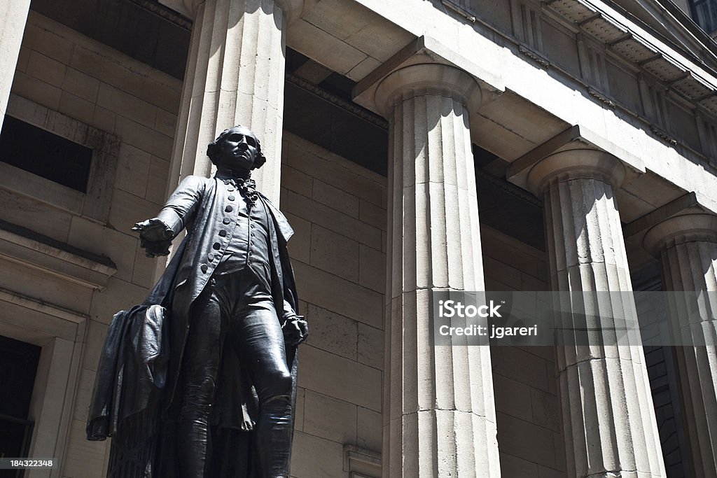 Stock por Wall Street, New York City, Nueva York - Foto de stock de Ciudad de Nueva York libre de derechos