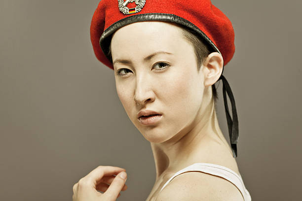 istock Military girl 184322640