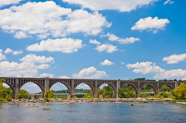 istock The James River Railway Bridge In Richmond, Virginia 184322874