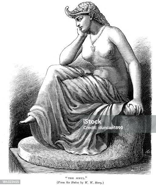 Sibyl Stock Vektor Art und mehr Bilder von Griechisch - Griechisch, Prophet, 19. Jahrhundert