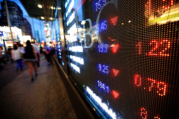 istock Stock market charts 184323571