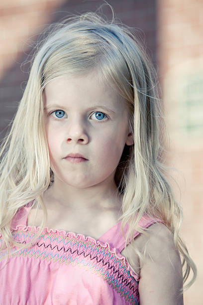 istock Unhappy Four Year Old Girl 184323622
