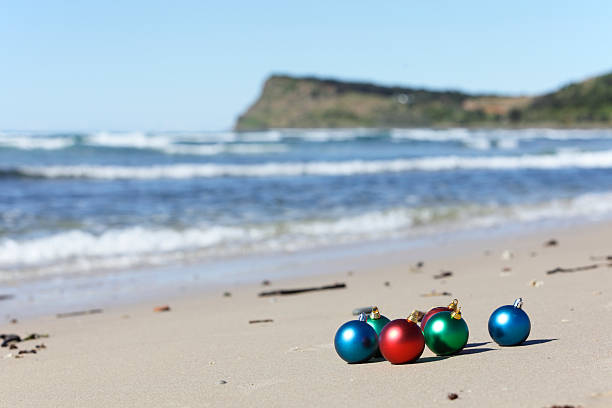 istock Beach Christmas Decoration 184323775