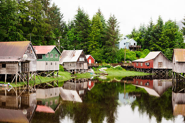 Petersburg, Alaska stock photo