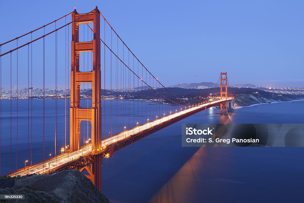 Golden Gate Bridge - Foto stock royalty-free di Ambientazione esterna