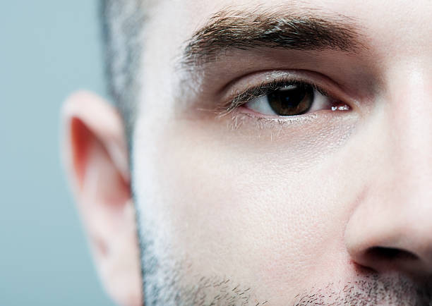 istock close up of a male eye 184325823