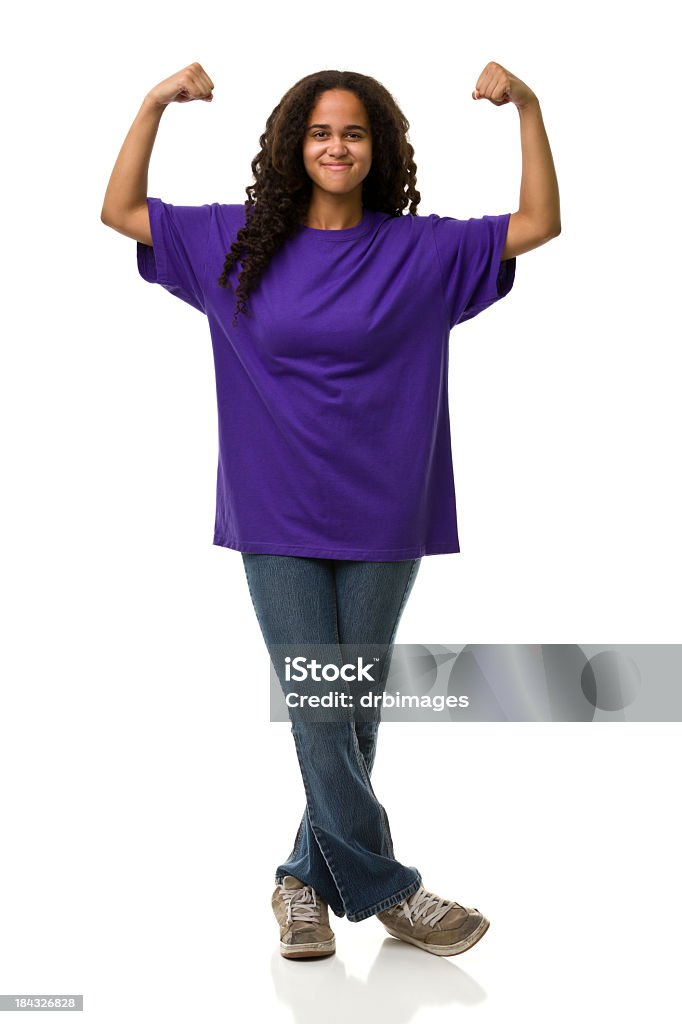 Retrato de mujer - Foto de stock de Camiseta libre de derechos