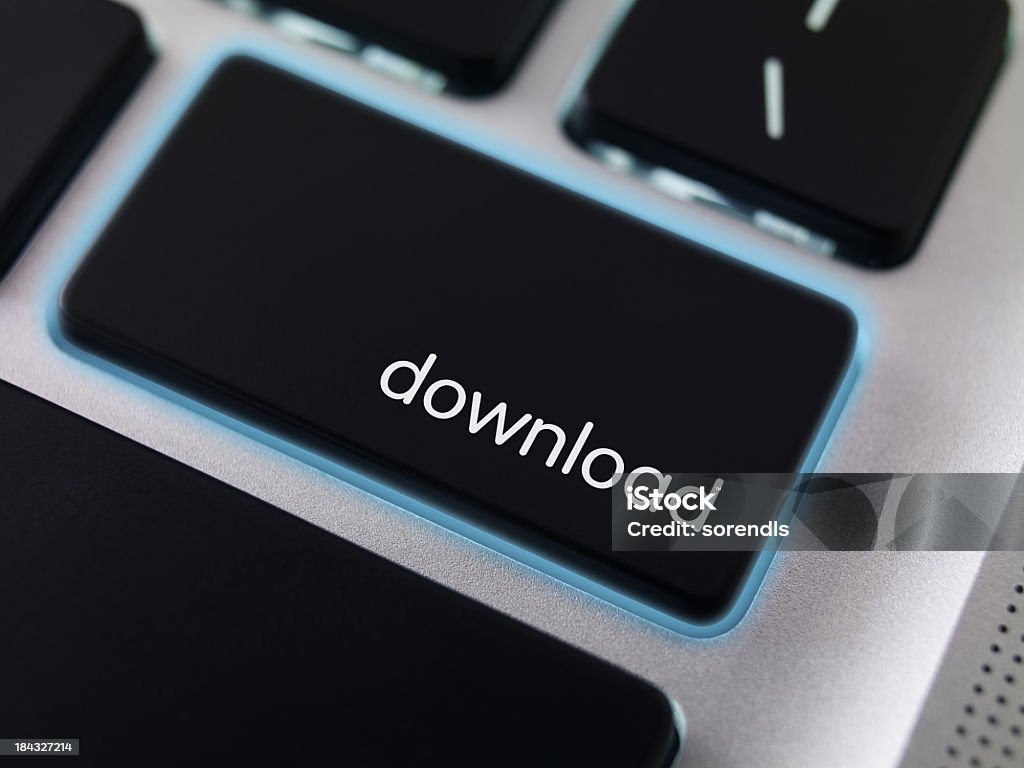 Download In computer networks, to download means to receive data to a local system from a remote system, or to initiate such a data transfer. Examples of a remote system from which a download might be performed include a web server, FTP server, email server, or other similar systems. Downloading Stock Photo