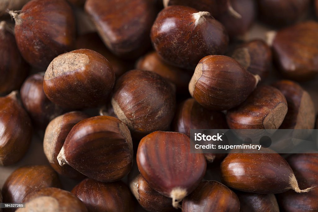 Chestnuts Autumn Stock Photo