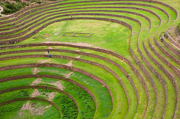 istock Circular Terrace of Moray, Peru 184327321