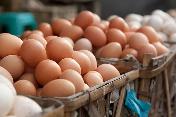 Photo of trade in eggs