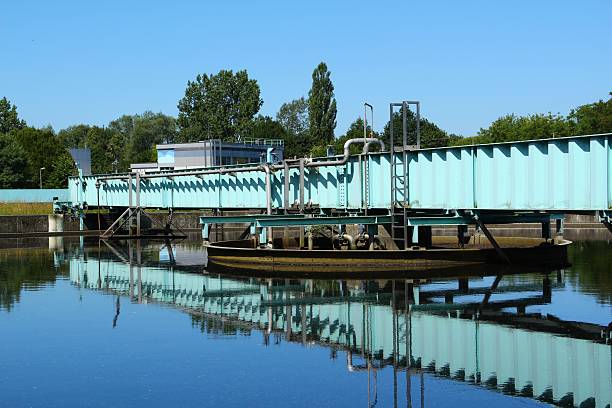 하수 용수 처리 - tsukubai sewage treatment plant water sewer 뉴스 사진 이미지