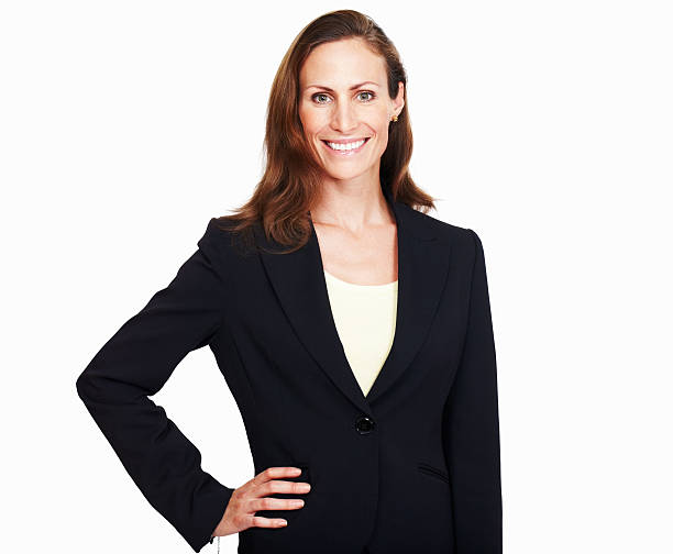 istock Elegant business woman 184327767