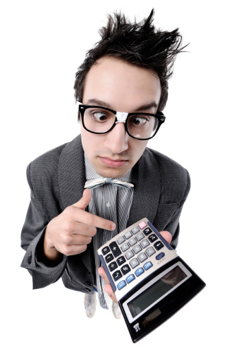 Businesswoman or accountant working Financial investment on calculator, calculate, analyze business