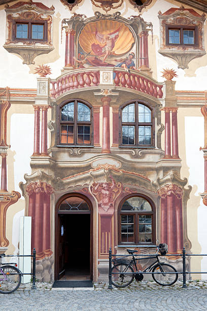 istock Painted building in Oberammergau, Bavaria, Germany 184328198