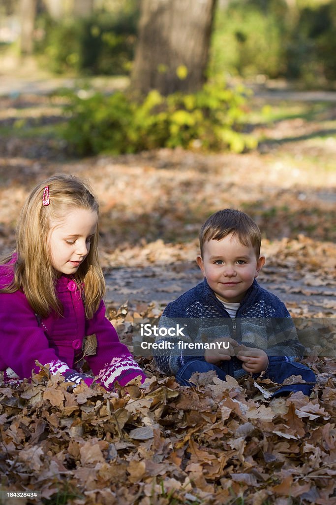 Frère et sœur dans le parc - Photo de Activité libre de droits