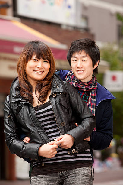 istock Affectionate Asian Couple in Japan 184328698