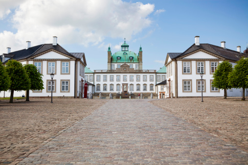 Fredensborg Palace is a palace located in Fredensborg on the island of Zealand in Denmark. It is the Danish Royal Familyaas spring and autumn residence.