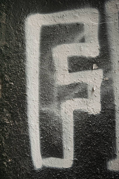 istock Grunge Letter F 184329687