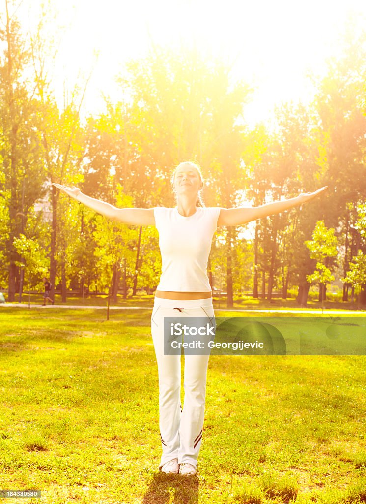 La meditación - Foto de stock de Actividad libre de derechos