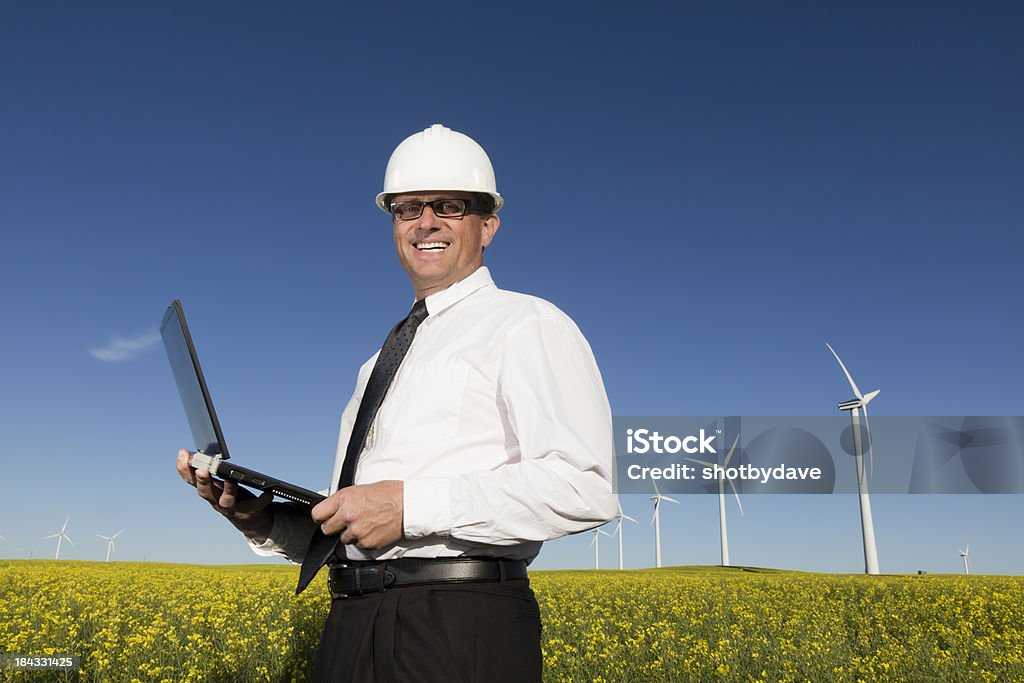 Molino de viento ingeniería - Foto de stock de Accesorio de cabeza libre de derechos