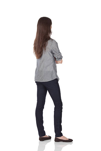 istock Woman standing with arms crossed 184331918