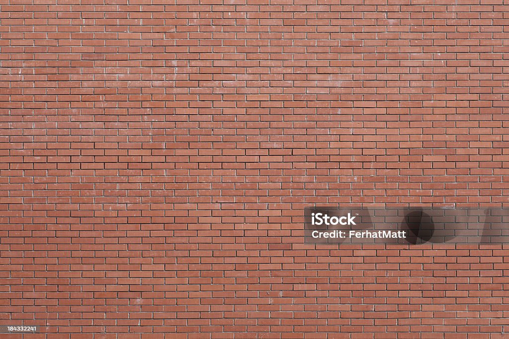 Mur de brique rouge - Photo de Abstrait libre de droits