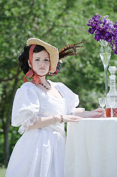 istock Elegant classic woman 184332269