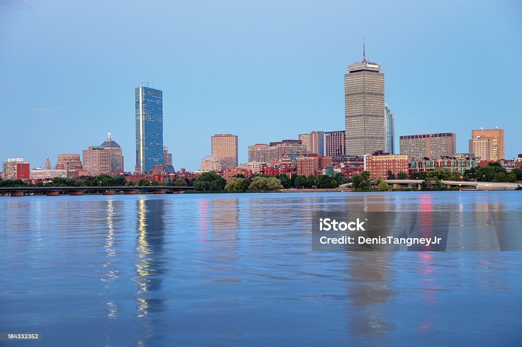 Horizonte de Boston - Foto de stock de Aire libre libre de derechos