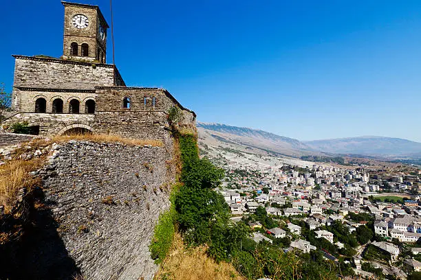 "Fortress in Gjirokastra, Albania"
